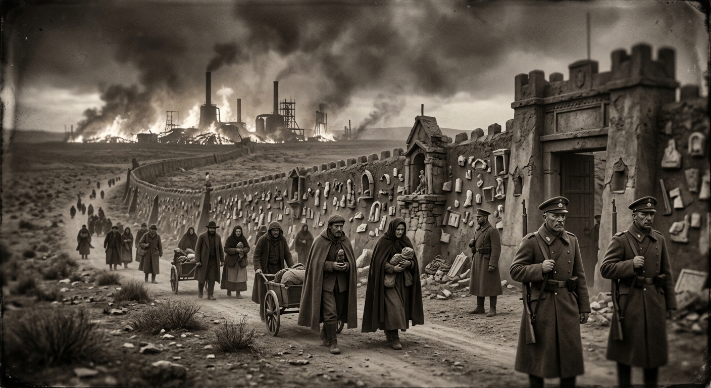 Iberia — On the Bonfires and the Relic-Walls, rendered as photograph.