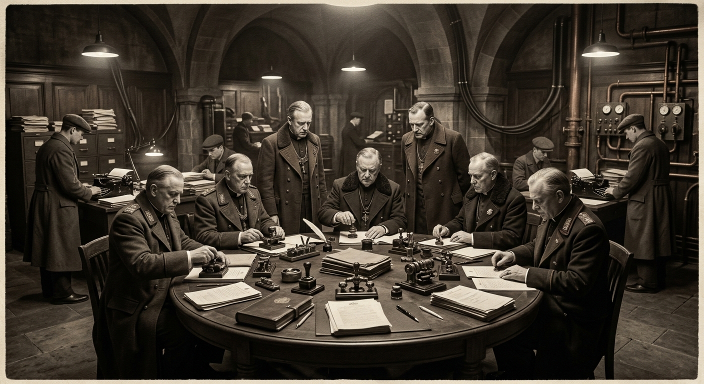 Inner Circle — On the Founding at Mainz, rendered as photograph.