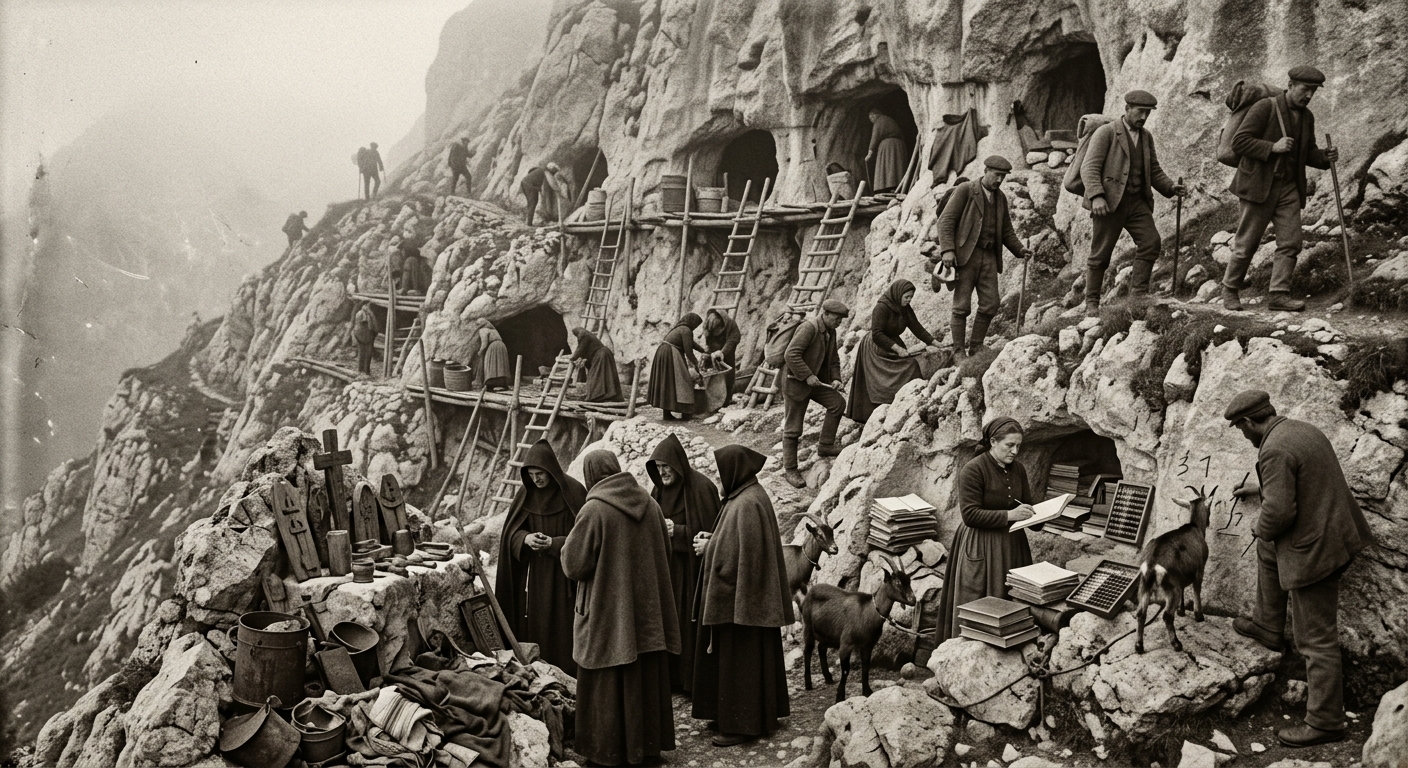 Innsbruck — On the Cellar Saints Above the Treeline, rendered as photograph.