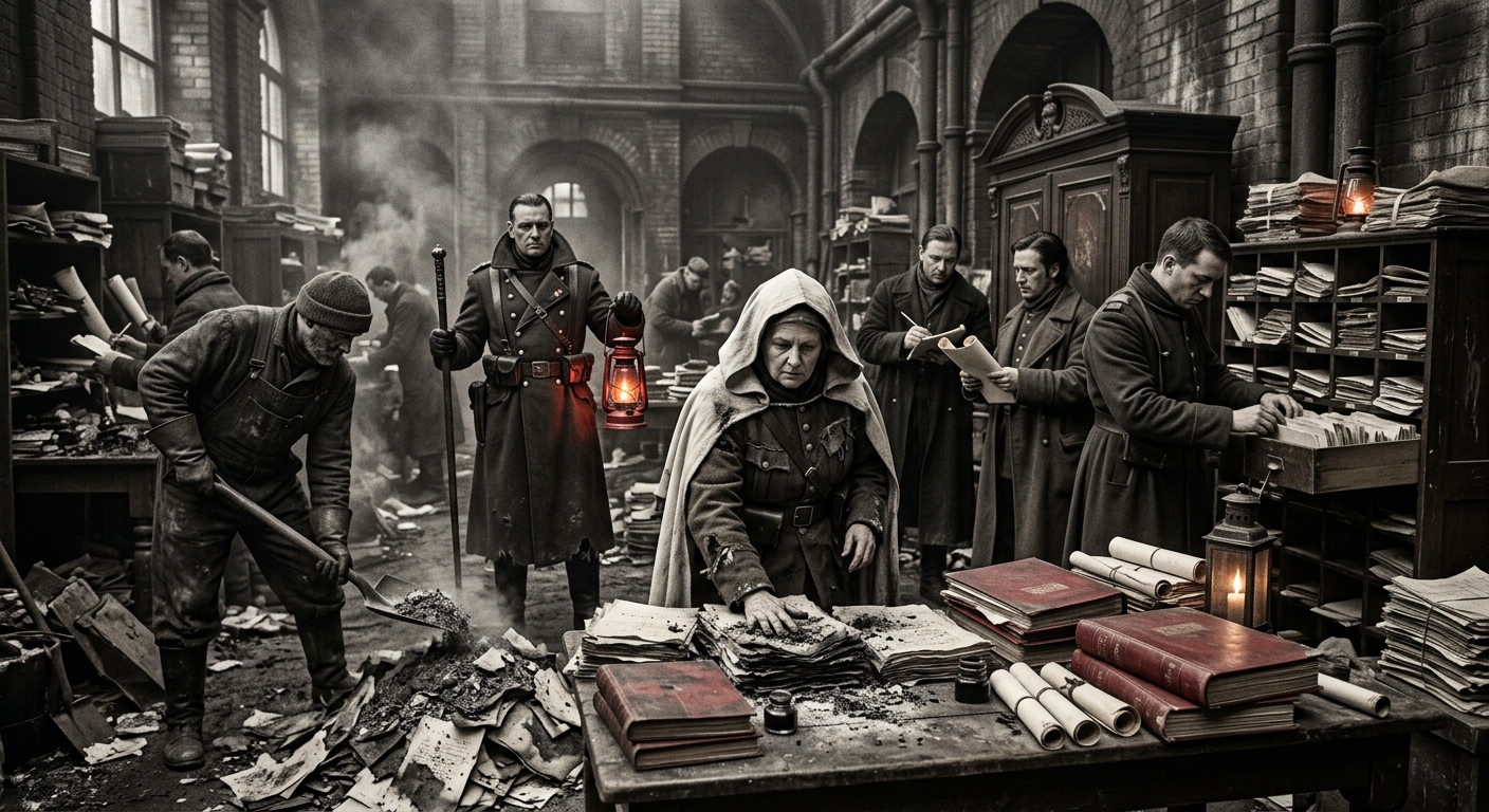 Inquisition — On Its Birth in Ash and Paper, rendered as photograph.