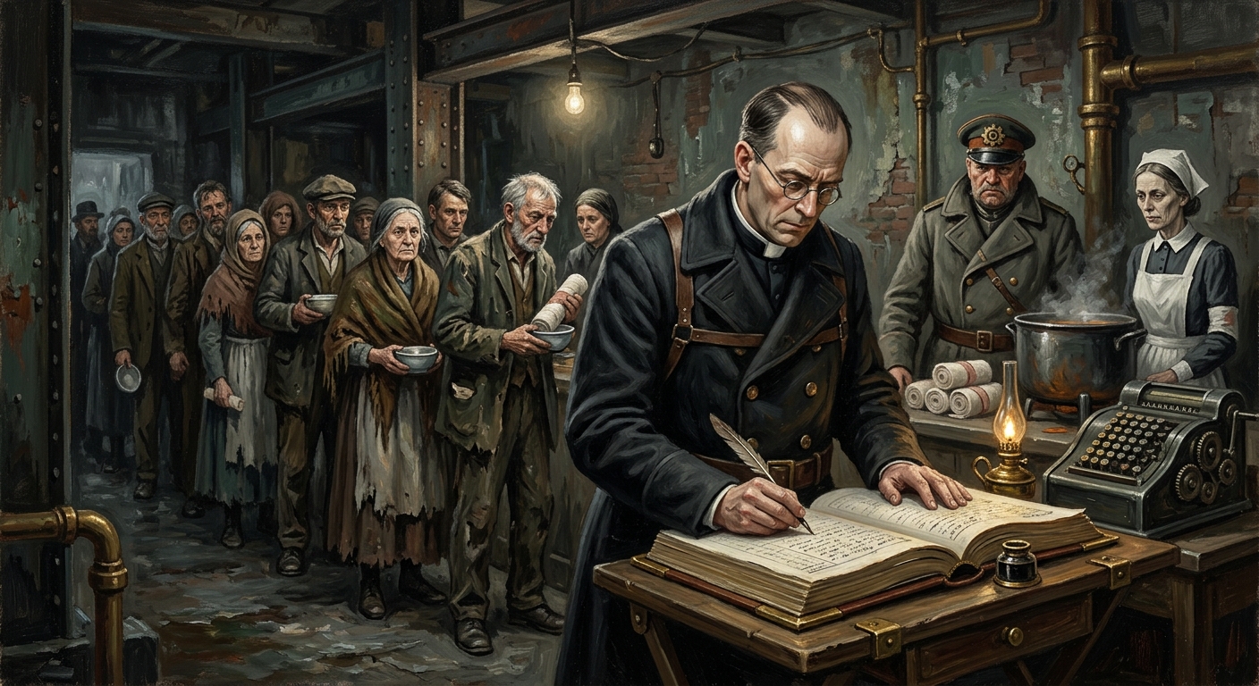 Ledger Laws — Ledger Laws, rendered as oil-painting.