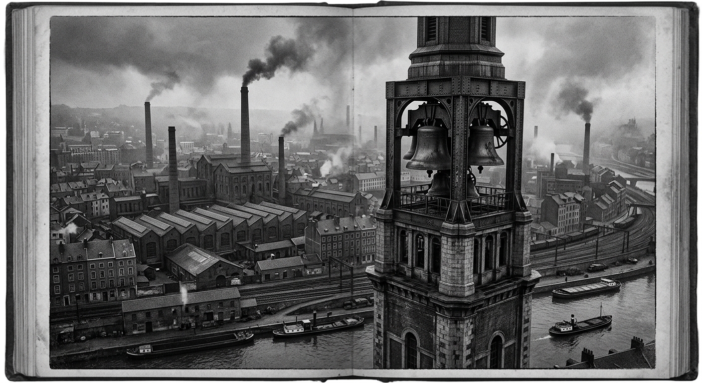 Liège — On Liège Before the Bells Were Taken, rendered as photograph.