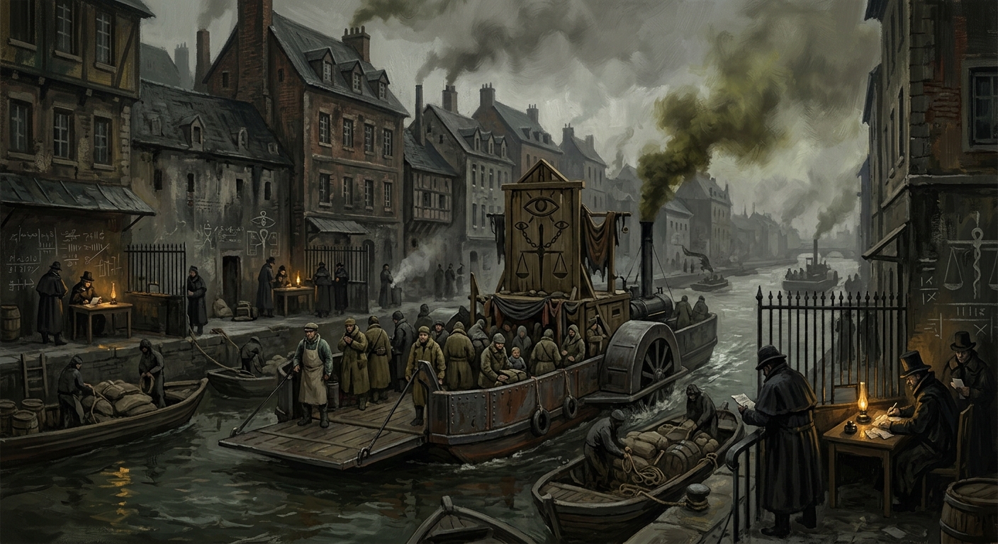 Moselle — Moselle, rendered as oil-painting.