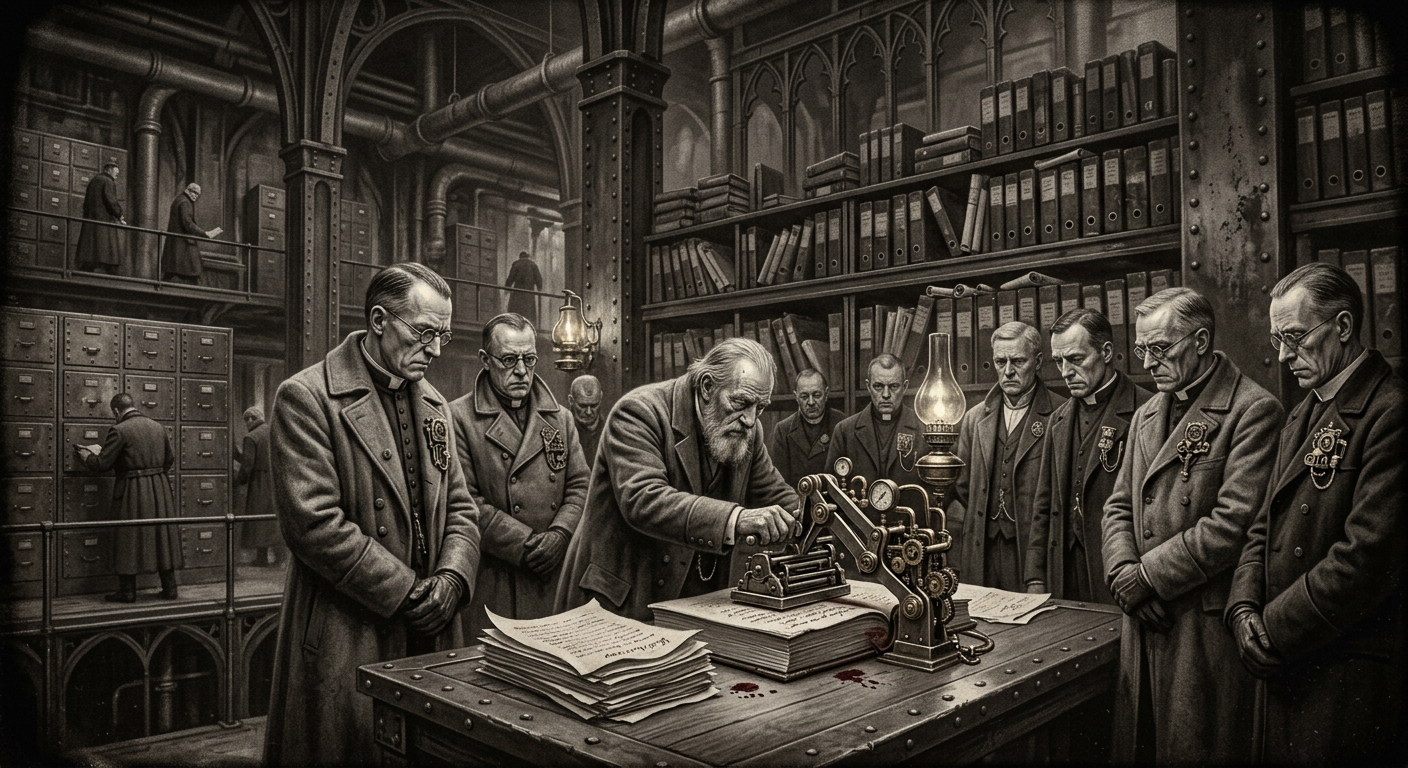 Ninth-Ratification — On the Birth of Sealed Consent, rendered as photograph.