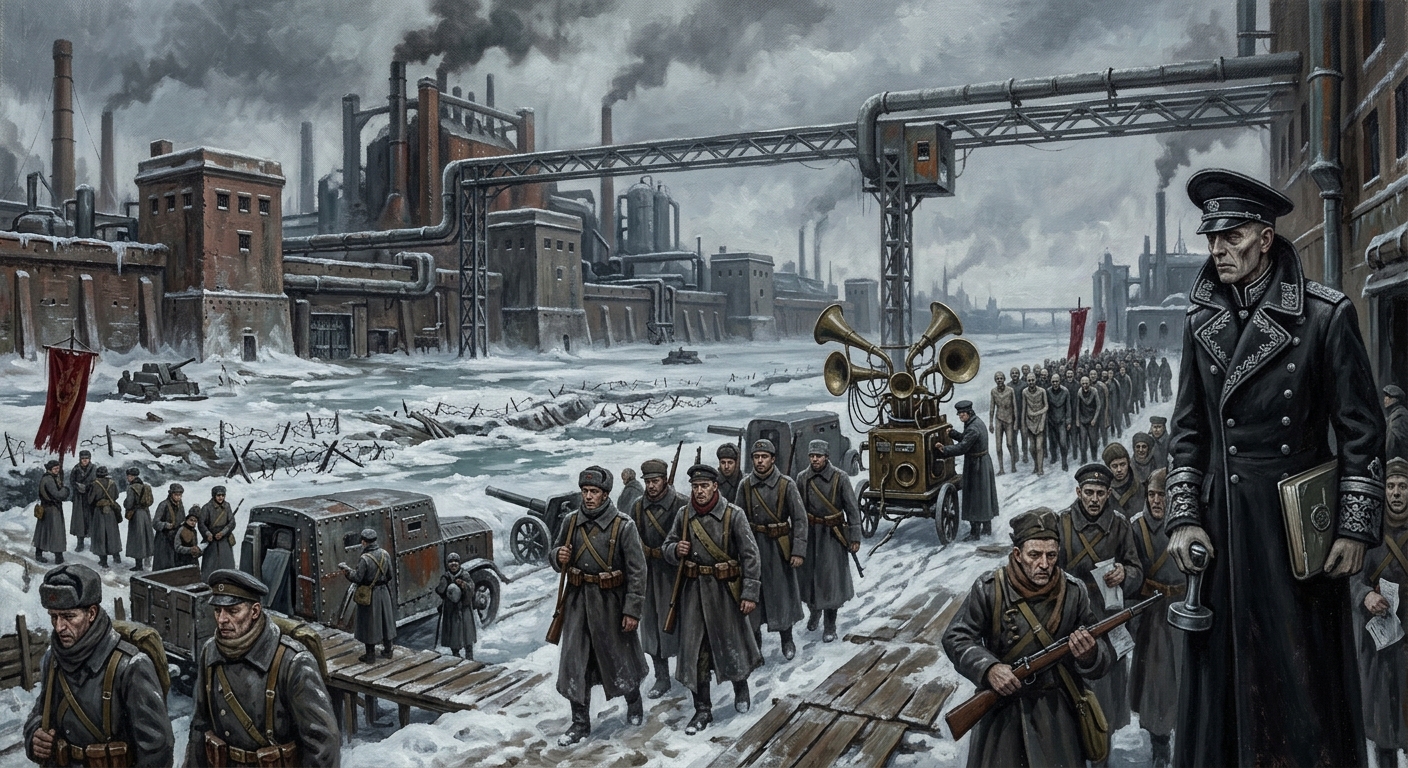 Northern Theater — Northern Theater, rendered as oil-painting.