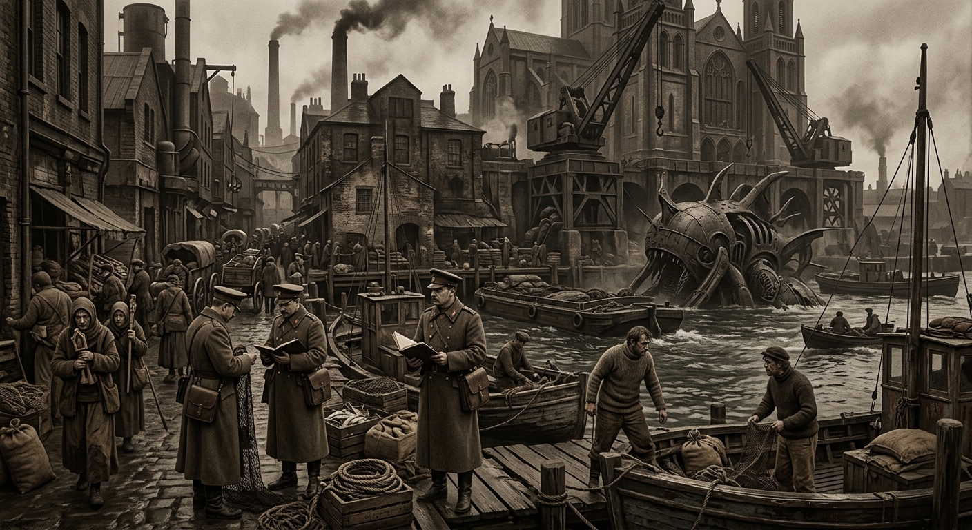 Phaleron Bay — On the Old Water and the First Requisition, rendered as photograph.