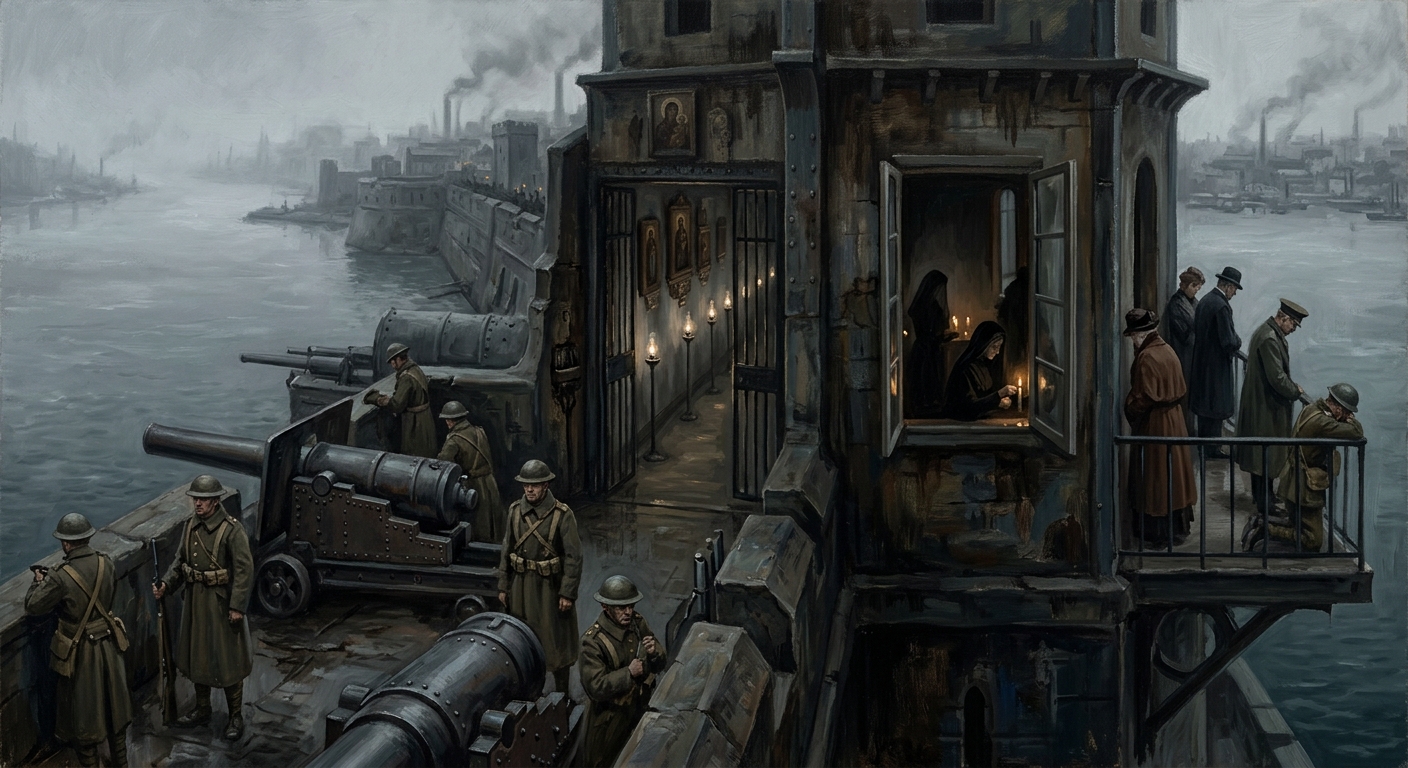 Ravelin of Sorrow — Ravelin of Sorrow, rendered as oil-painting.