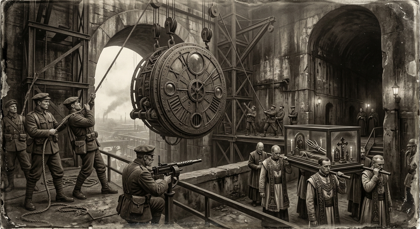 Ravelin of Vigilance — On the Raising of the Watch-Face, rendered as photograph.