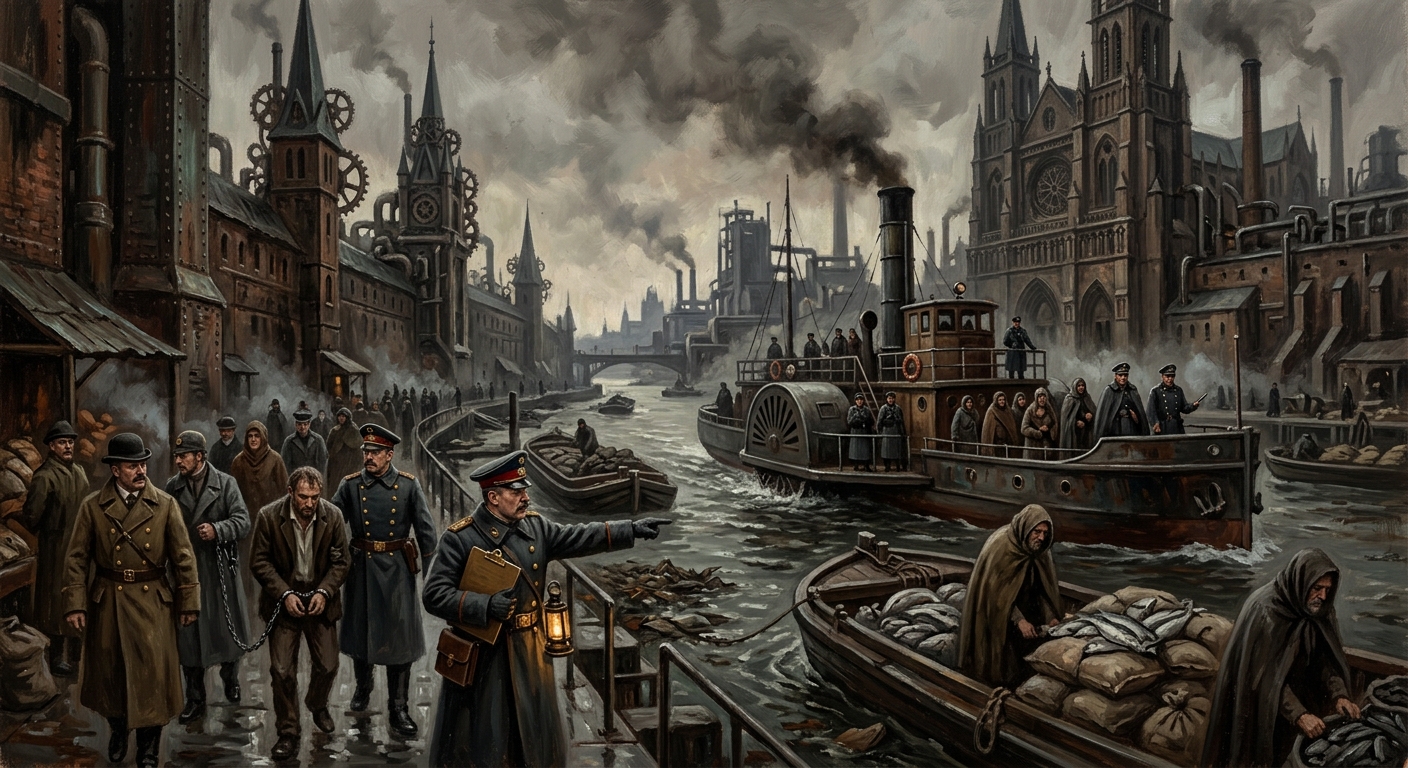 The Rhône — The Rhône, rendered as oil-painting.