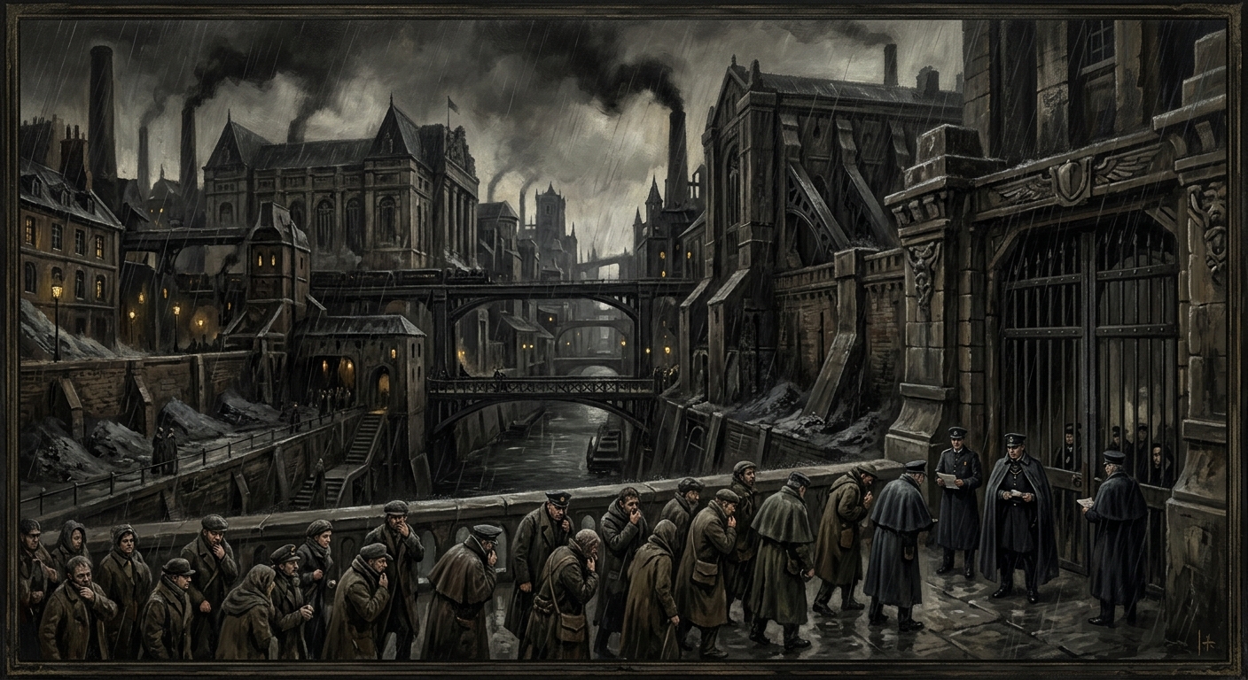 Rouen — Rouen, rendered as oil-painting.