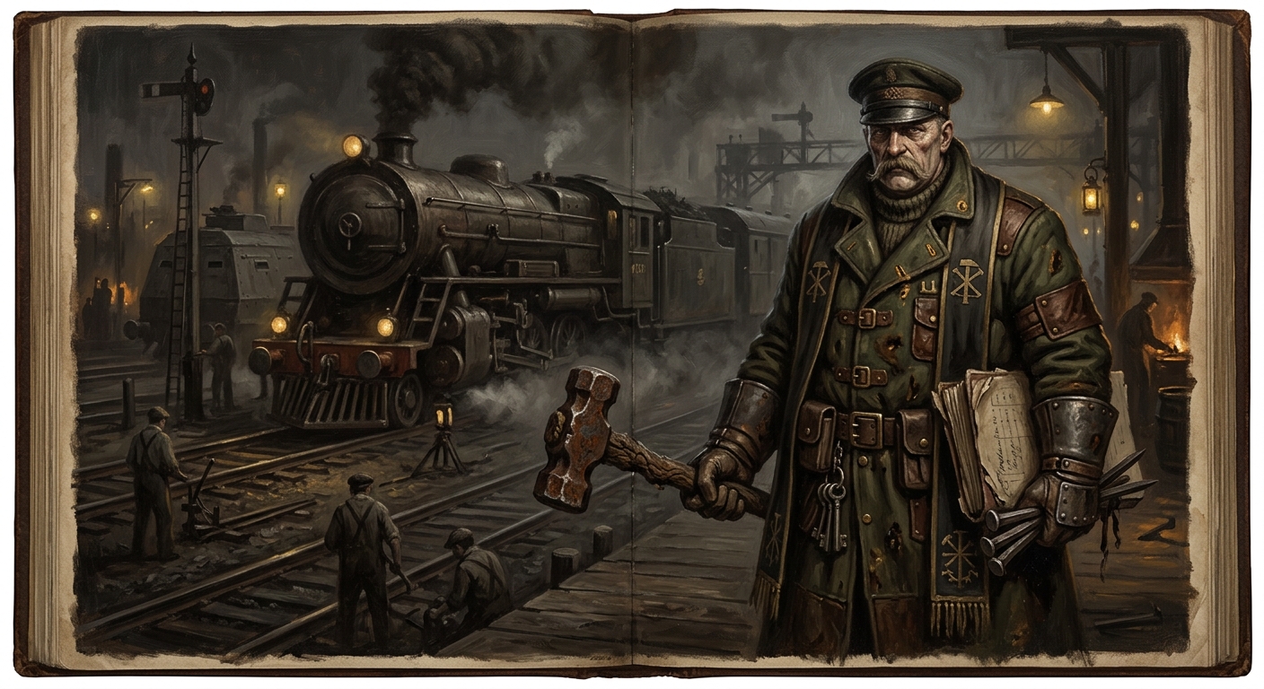 Saint Vandrail — Saint Vandrail, rendered as oil-painting.