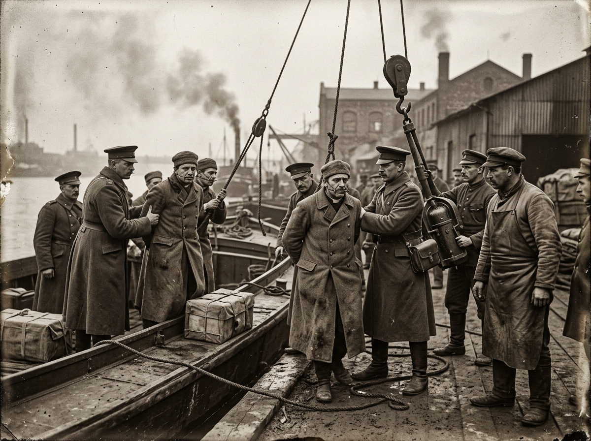 Sandomierz — On the First Recovery, rendered as photograph.