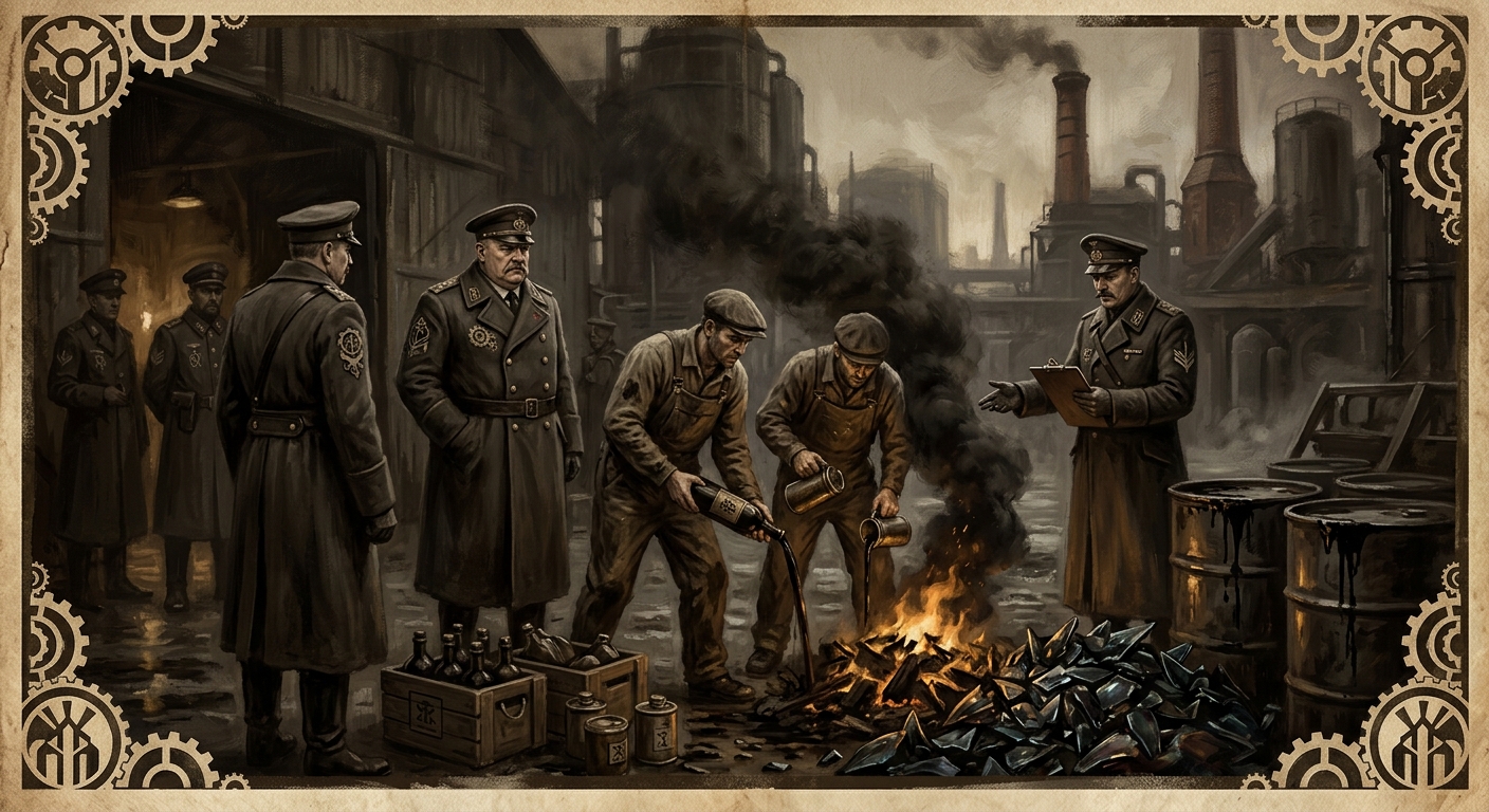 Standing Order 14-K — Standing Order 14-K, rendered as oil-painting.
