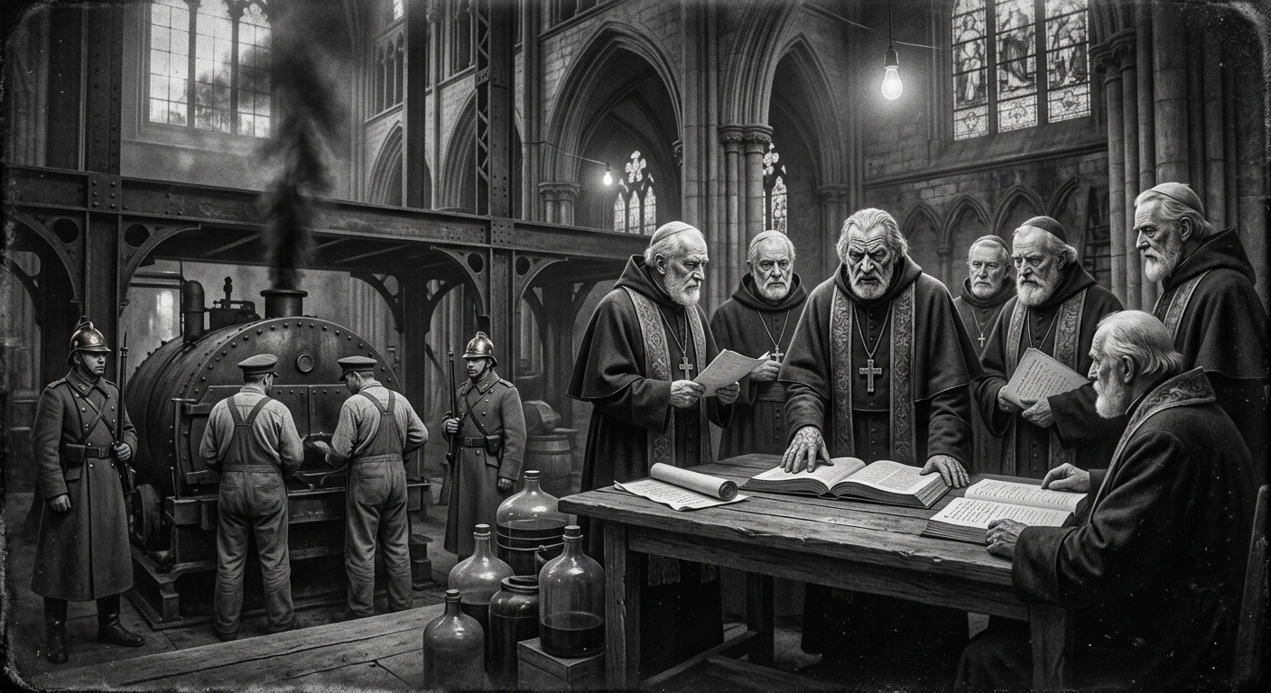 Standing Order 14-K — On the Birth of 14-K, rendered as photograph.