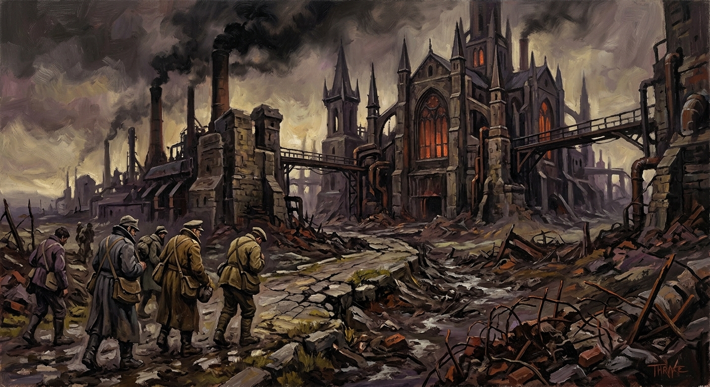 Thrace — Thrace, rendered as oil-painting.