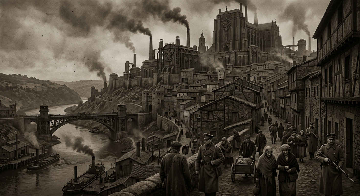 Toledo — On the Hill, the River, and the Older Insolence, rendered as photograph.
