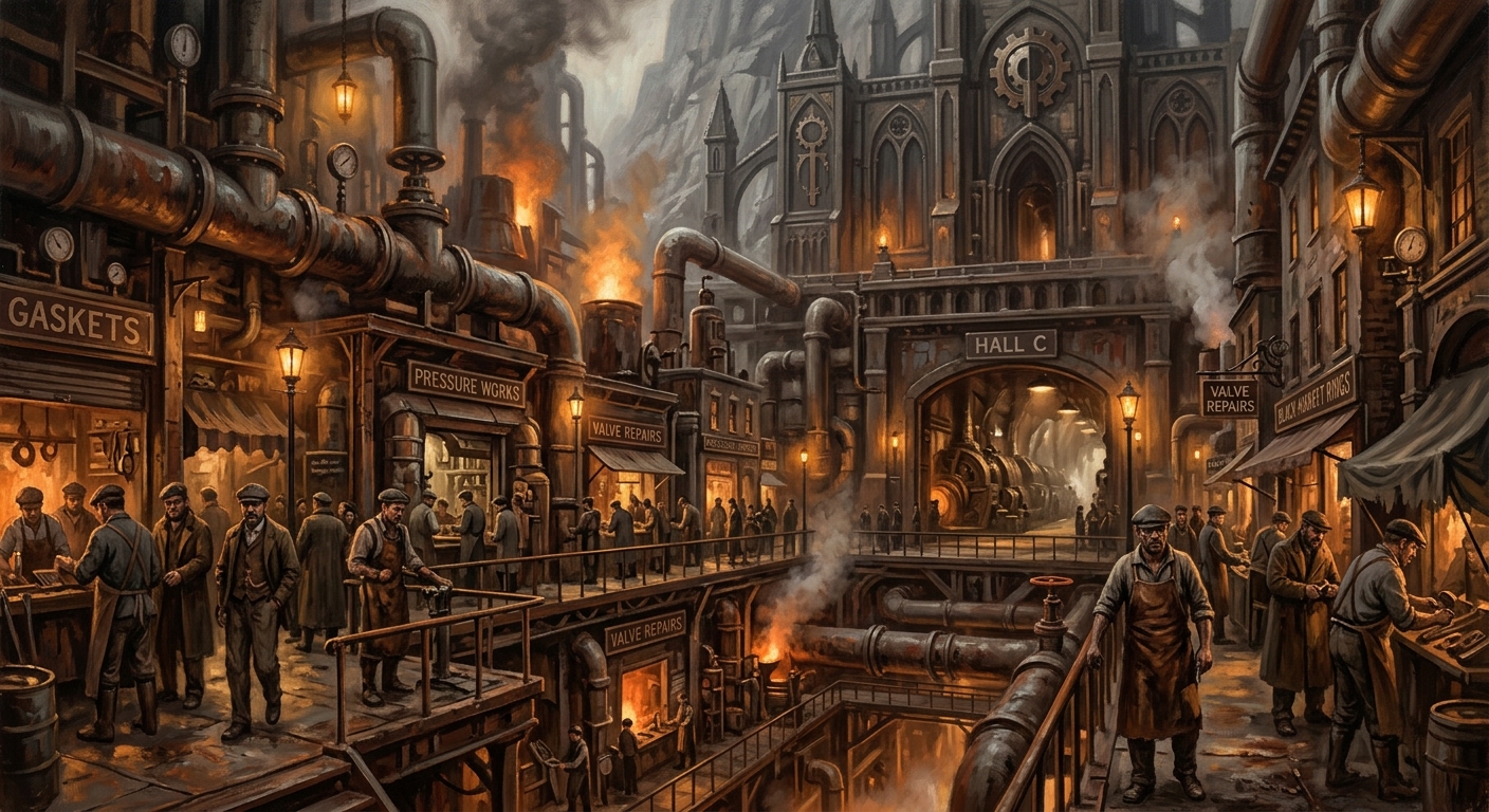 Valve Quarter — Valve Quarter, rendered as oil-painting.