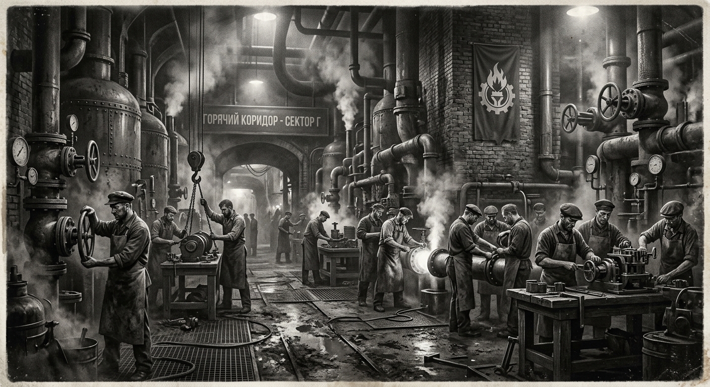 Valve Quarter — On the Making of the Quarter, rendered as photograph.