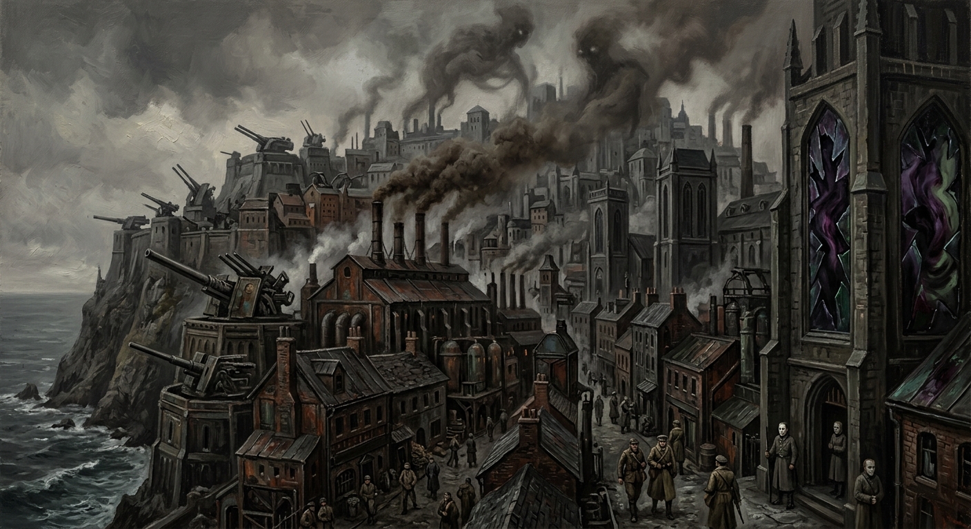 Varna — Varna, rendered as oil-painting.