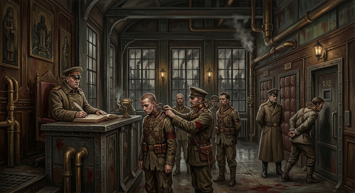 Writ 14-C — Writ 14-C, rendered as oil-painting.