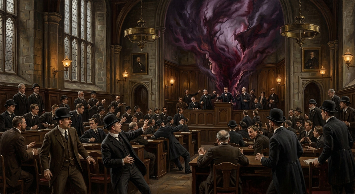 Age of Reason — Age of Reason, rendered as oil-painting.
