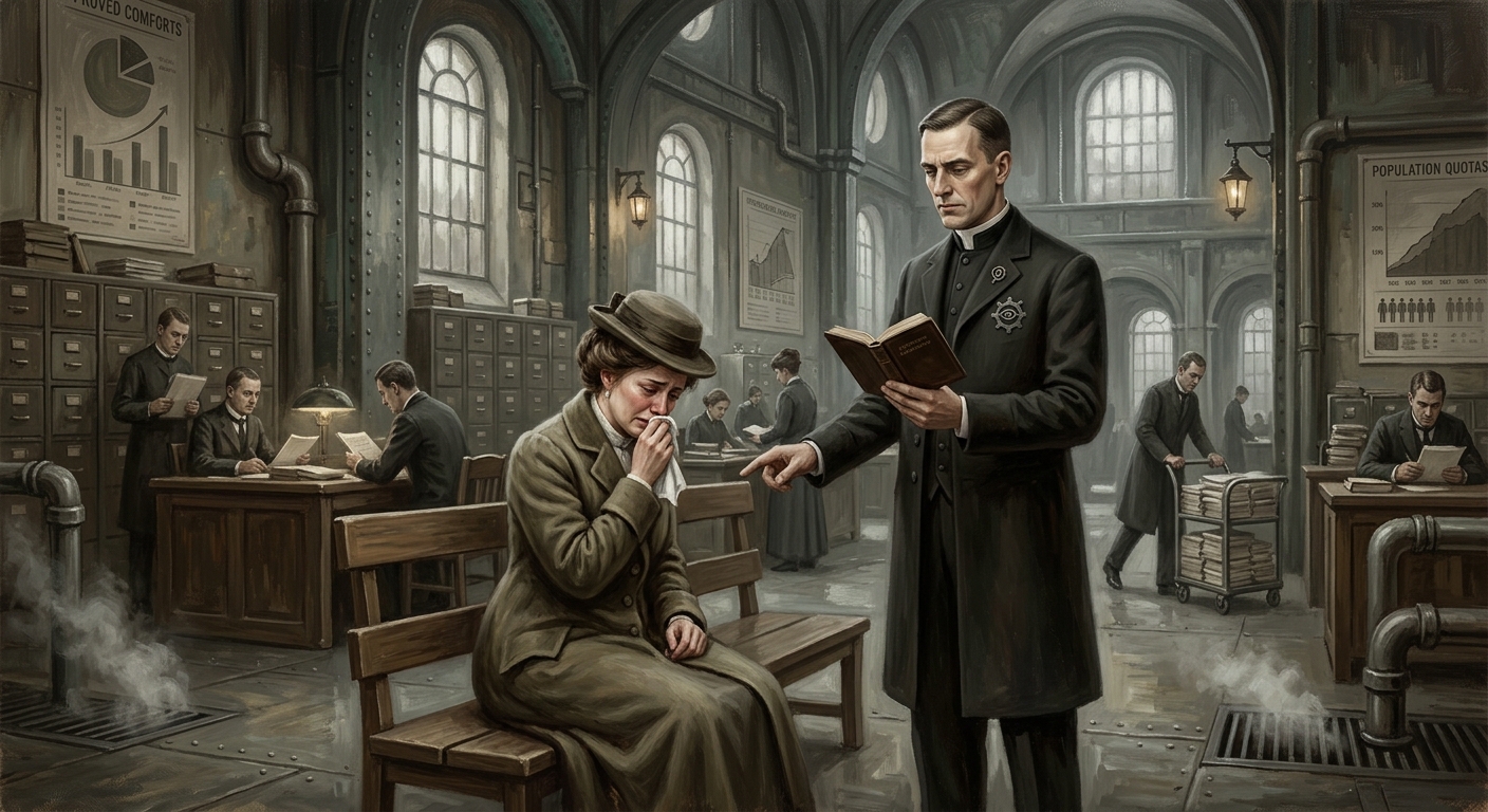 Approved Comforts — Approved Comforts, rendered as oil-painting.