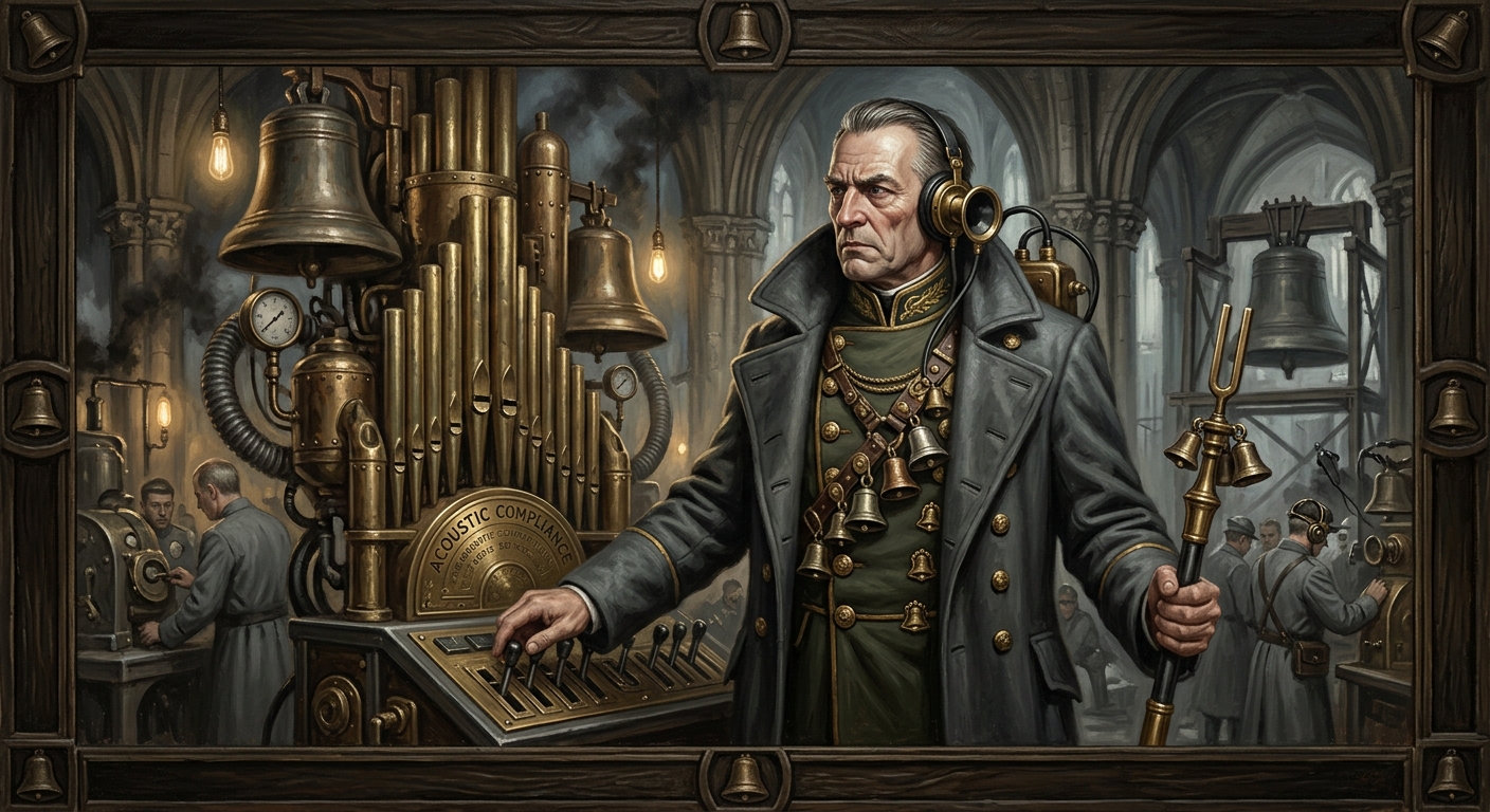 Archon of Bells — Archon of Bells, rendered as oil-painting.