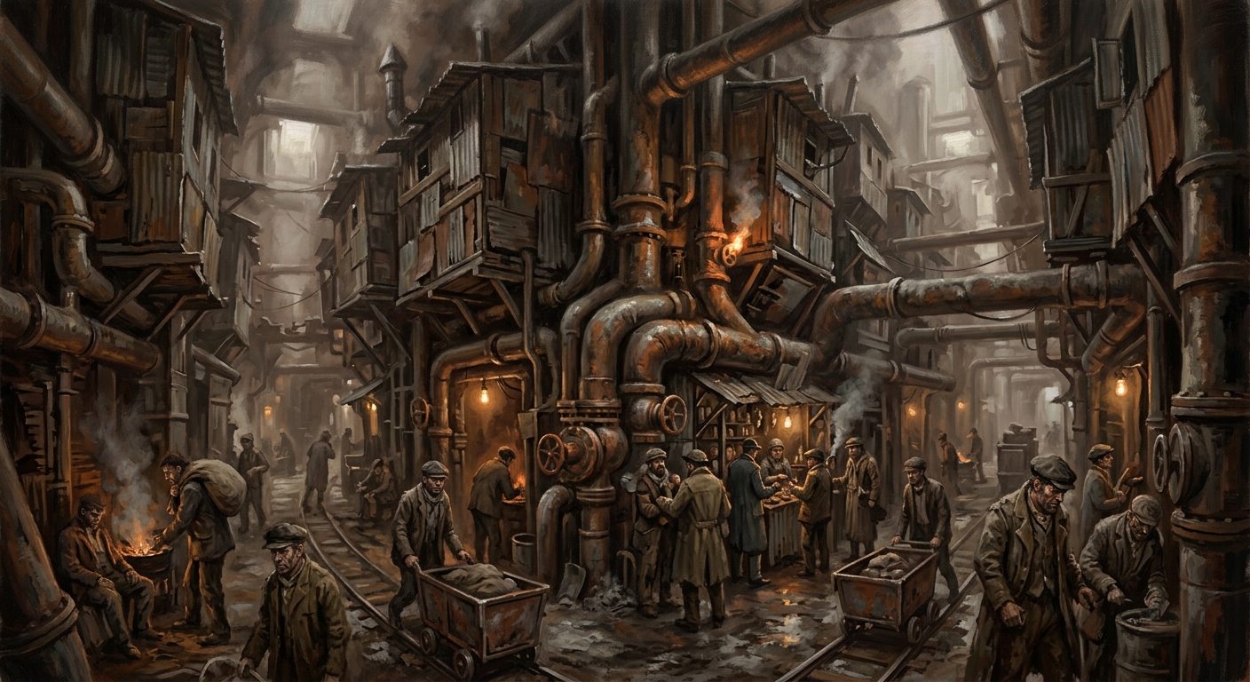 Ash Warrens — Ash Warrens, rendered as oil-painting.