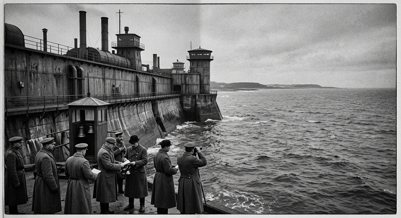 Baltic Sea — On the Line Meeting Water, rendered as photograph.