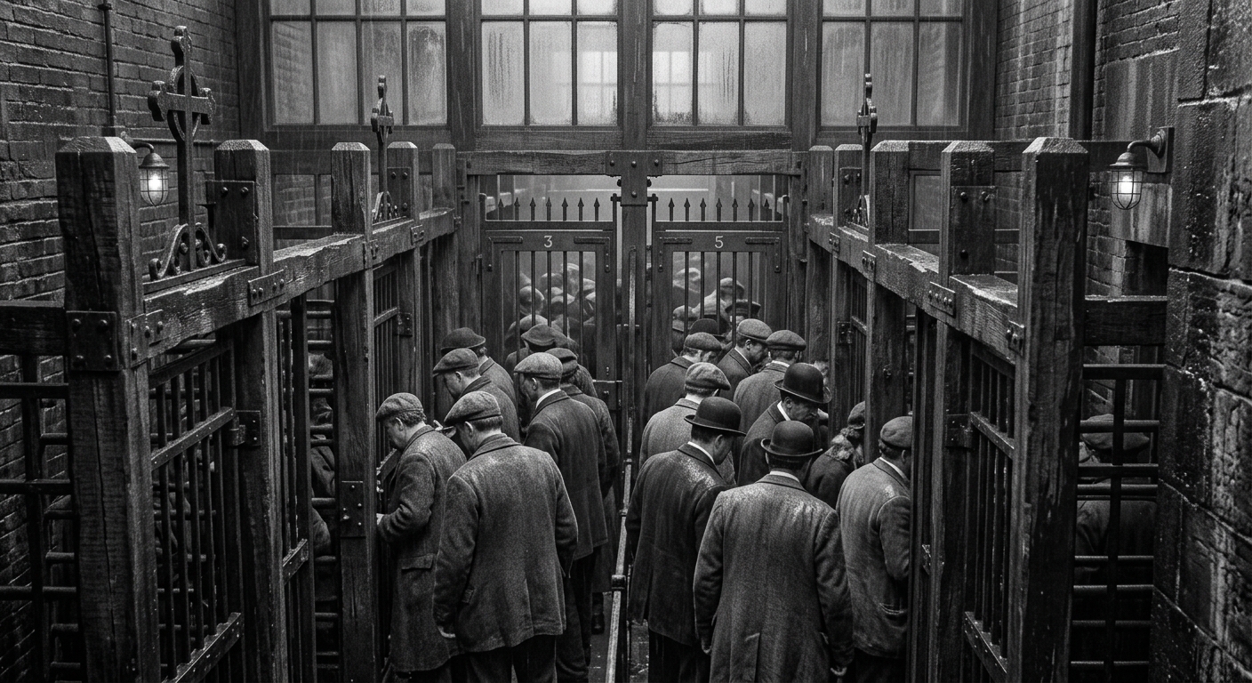 Barricade Maze — On Its Architecture of Delay, rendered as photograph.