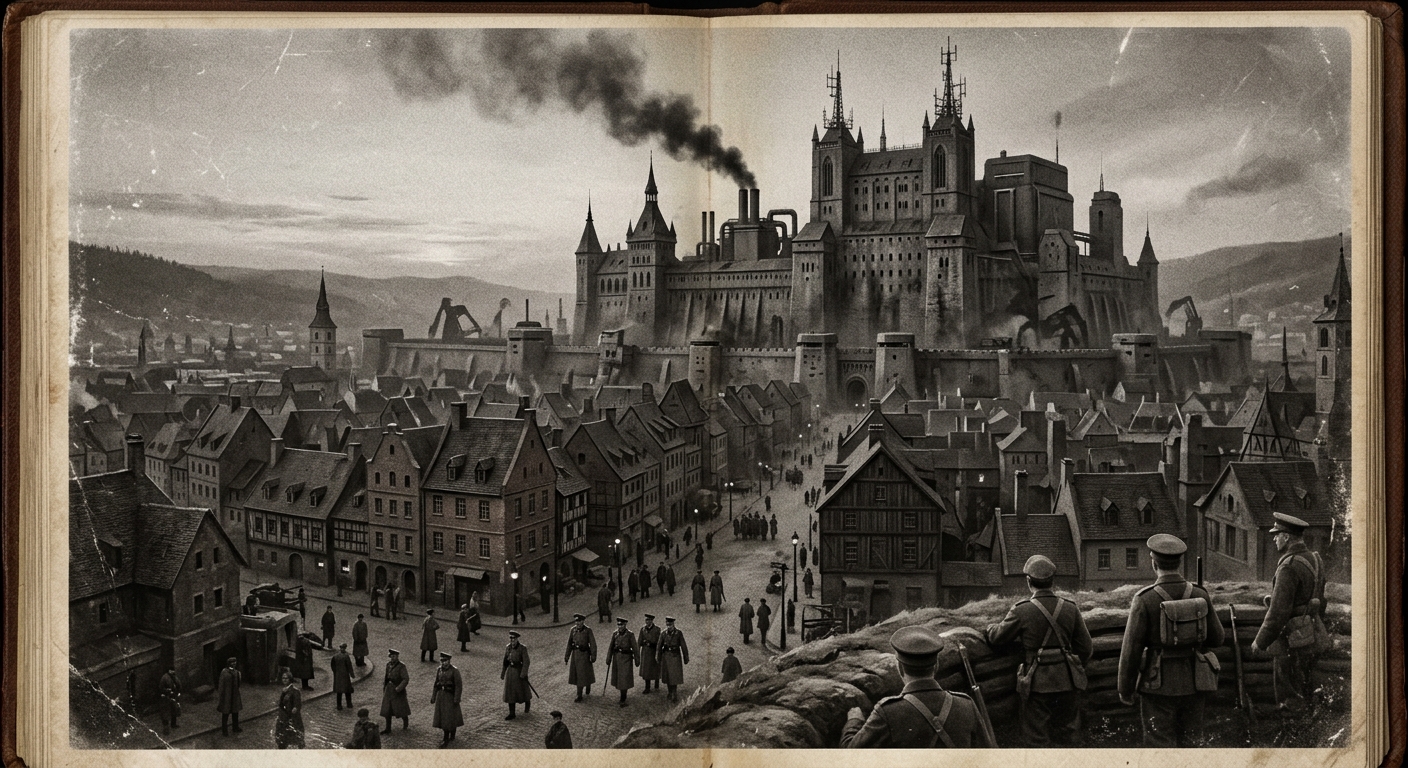 Brașov — On the City Before Appetite, rendered as photograph.