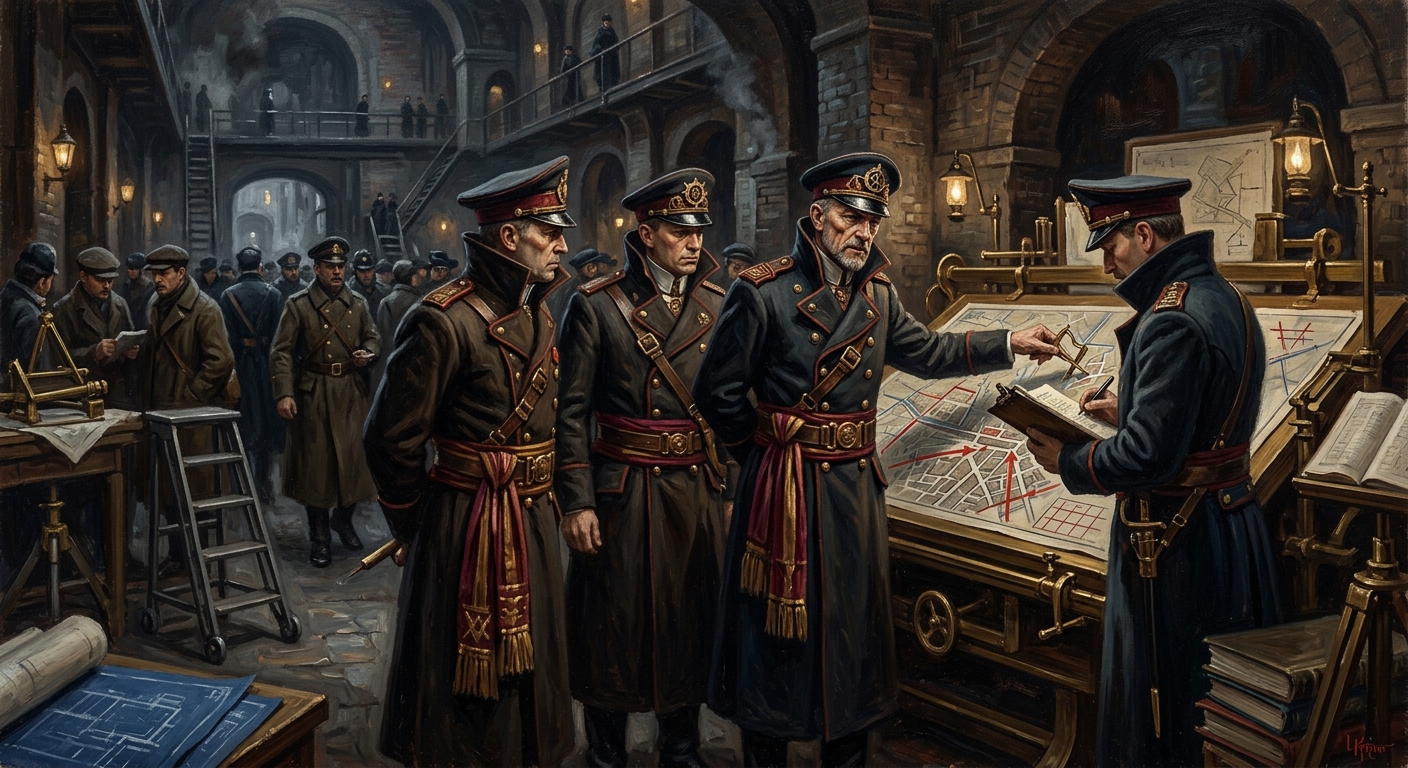 Cadence Architects — Cadence Architects, rendered as oil-painting.