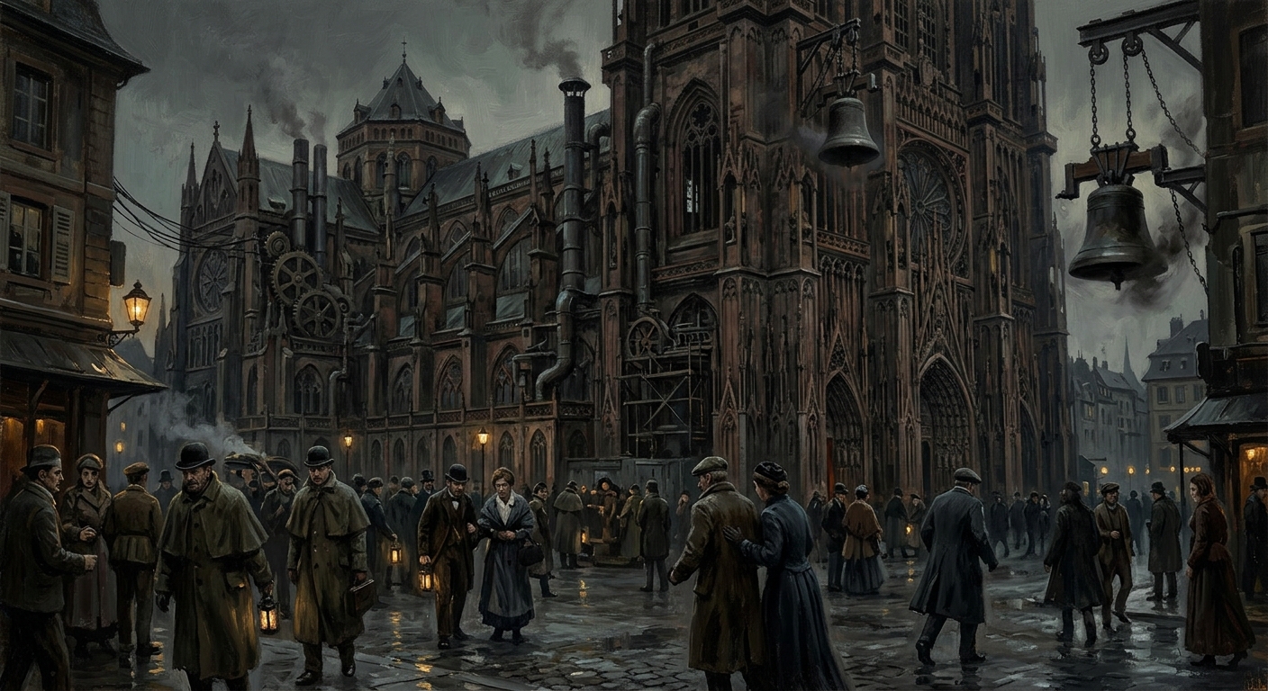 Cathedral of the Perpetual Writ — Cathedral of the Perpetual Writ, rendered as oil-painting.