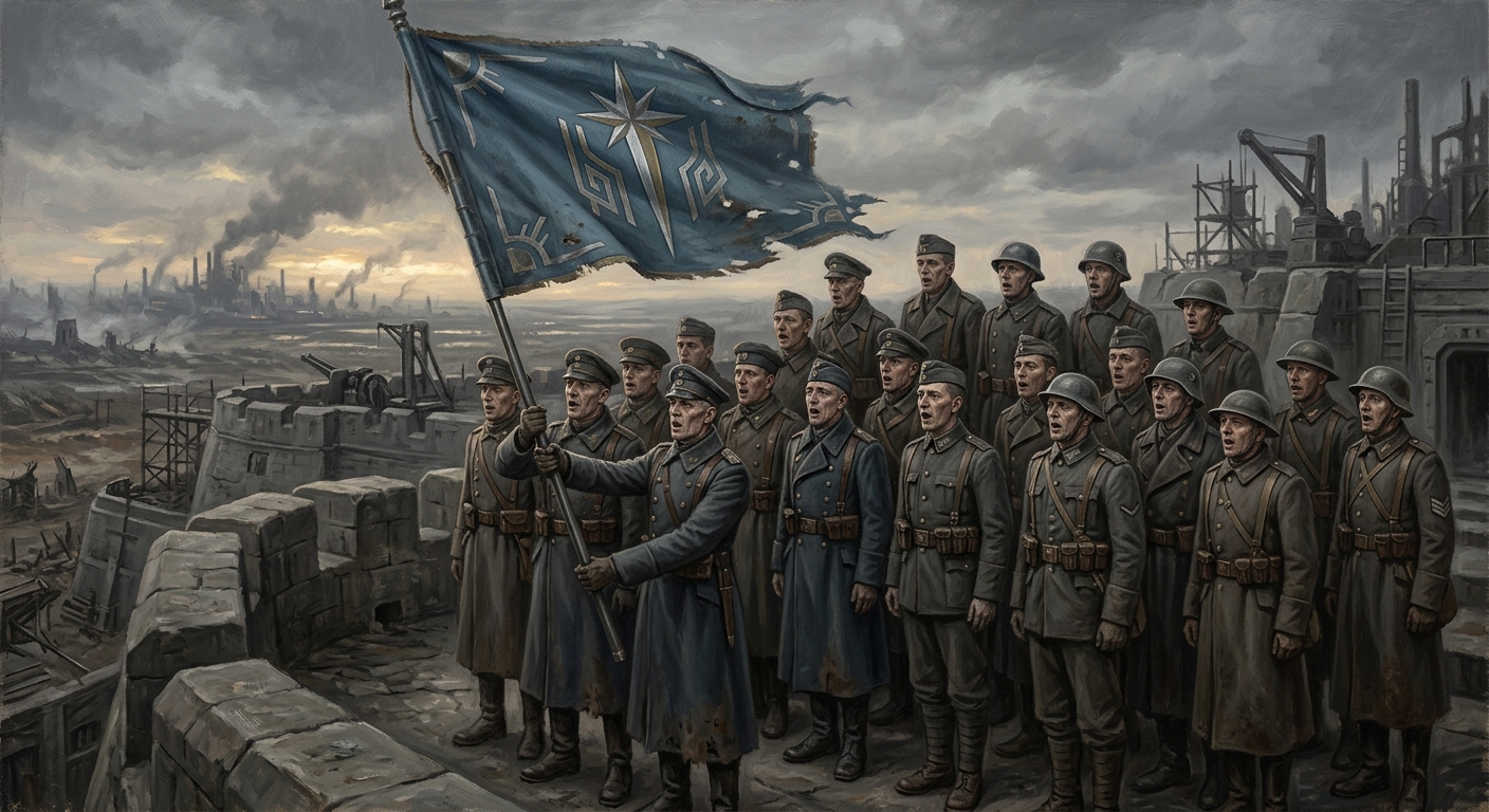 Choir of the Northern Standard — Choir of the Northern Standard, rendered as oil-painting.