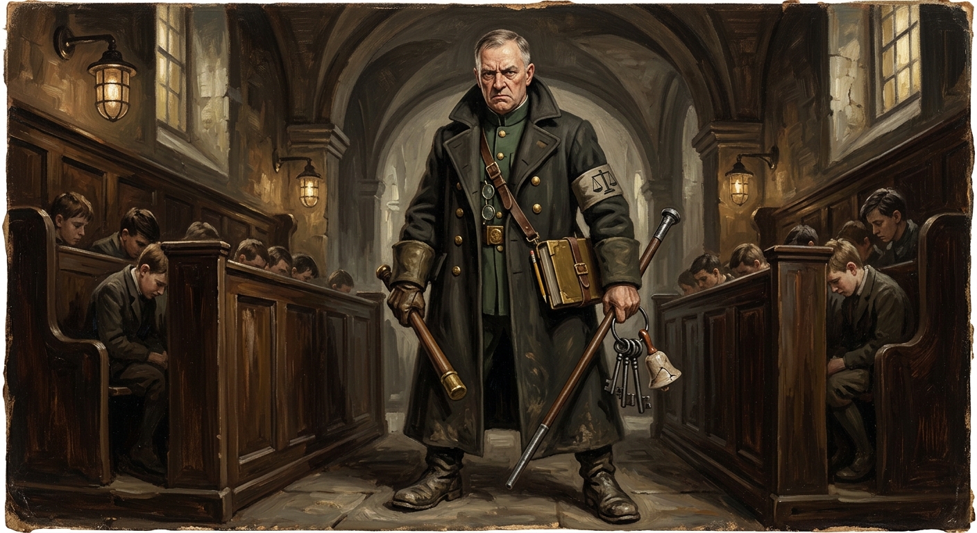 Choir Warden — Choir Warden, rendered as oil-painting.