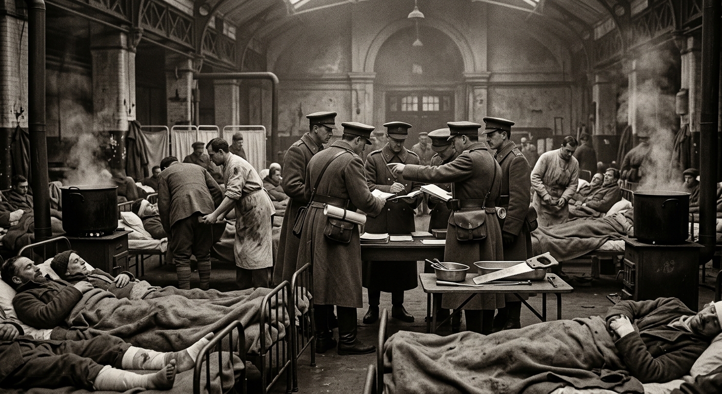 Civic Triage Tribunal — On Its Founding After the Port Learned to Bleed, rendered as photograph.