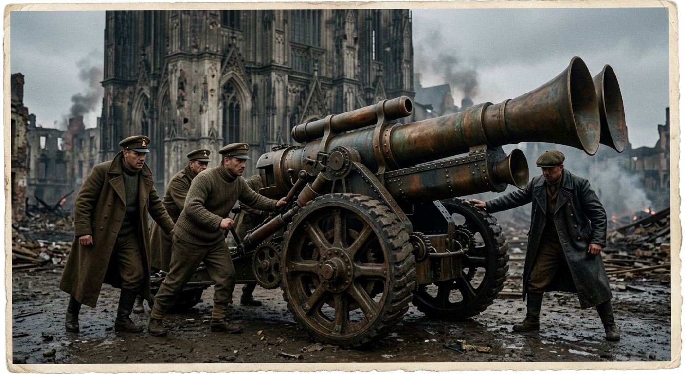 Counter-Toll Corps — On the Cologne Wound, rendered as photograph.