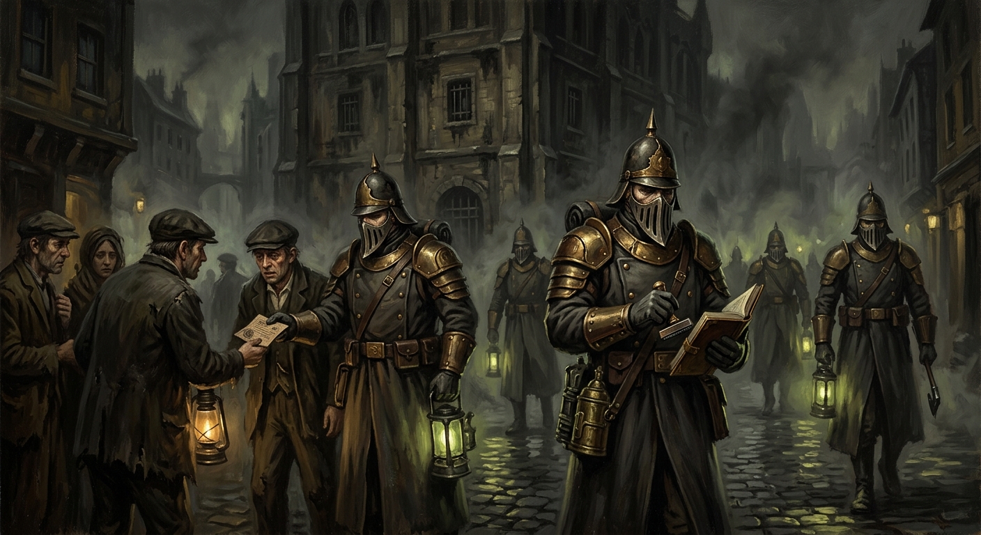 Curfew Ordinance of Quiet Hours — Curfew Ordinance of Quiet Hours, rendered as oil-painting.