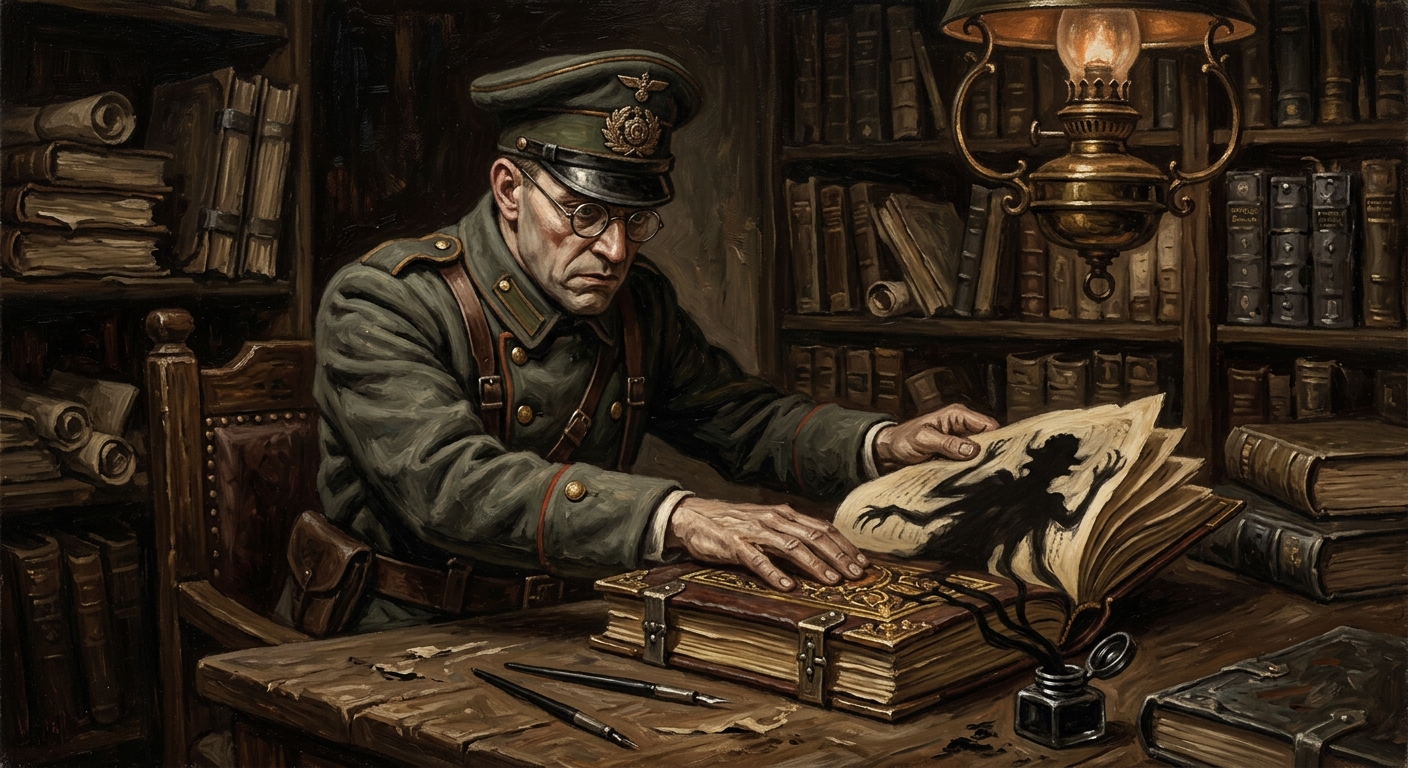 Directive 77-C — Directive 77-C, rendered as oil-painting.