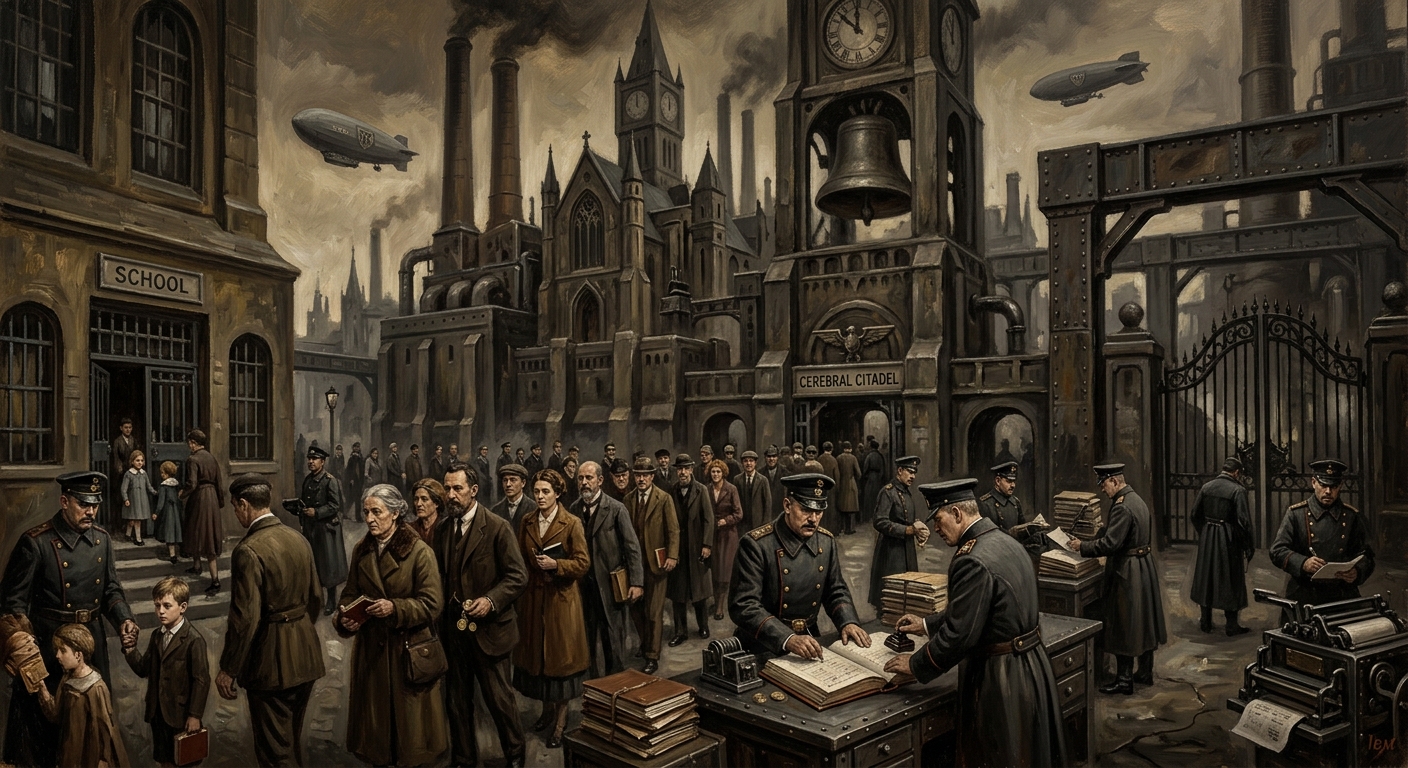 Dominion — Dominion, rendered as oil-painting.