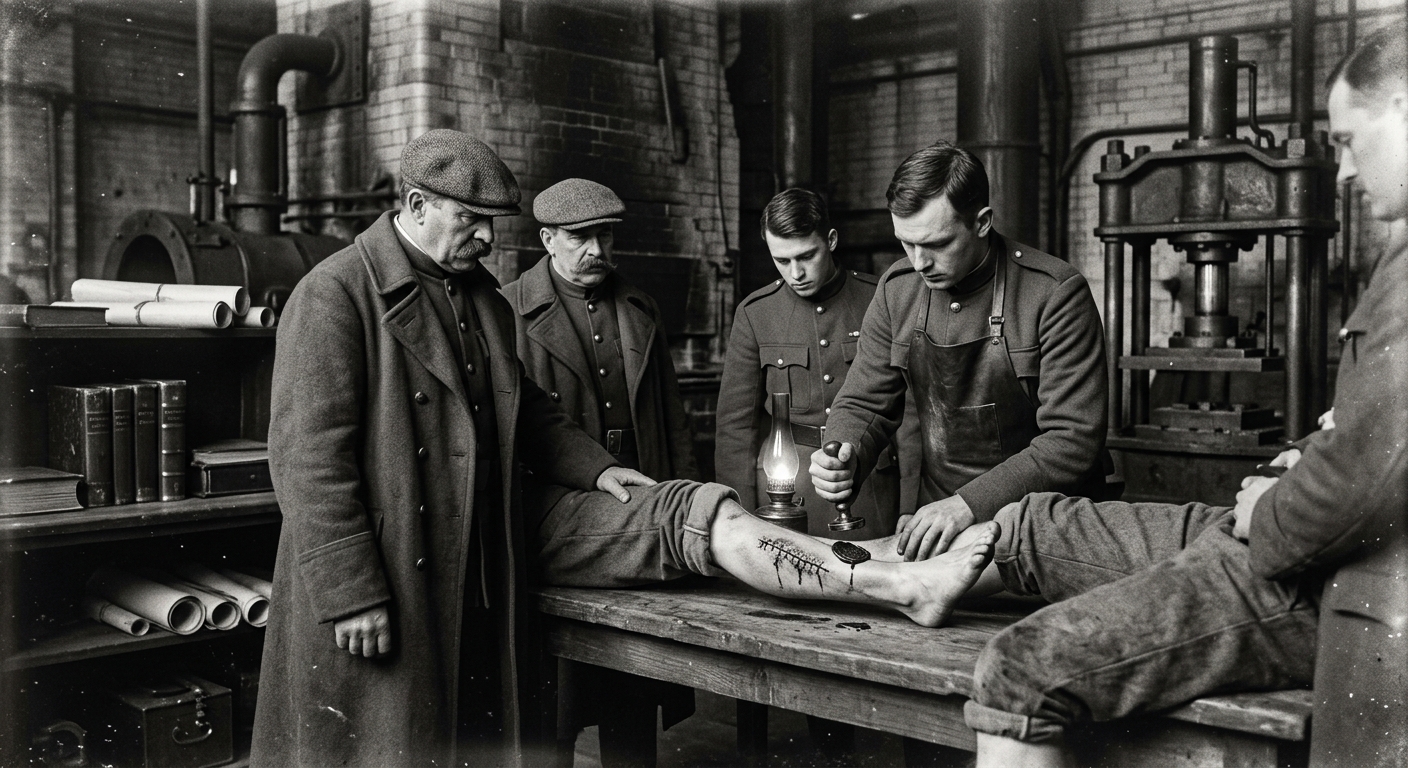 Edict of Authentication — On the Wound Before the Seal, rendered as photograph.
