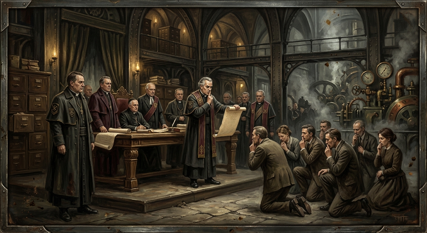 Edict of Cologne — Edict of Cologne, rendered as oil-painting.