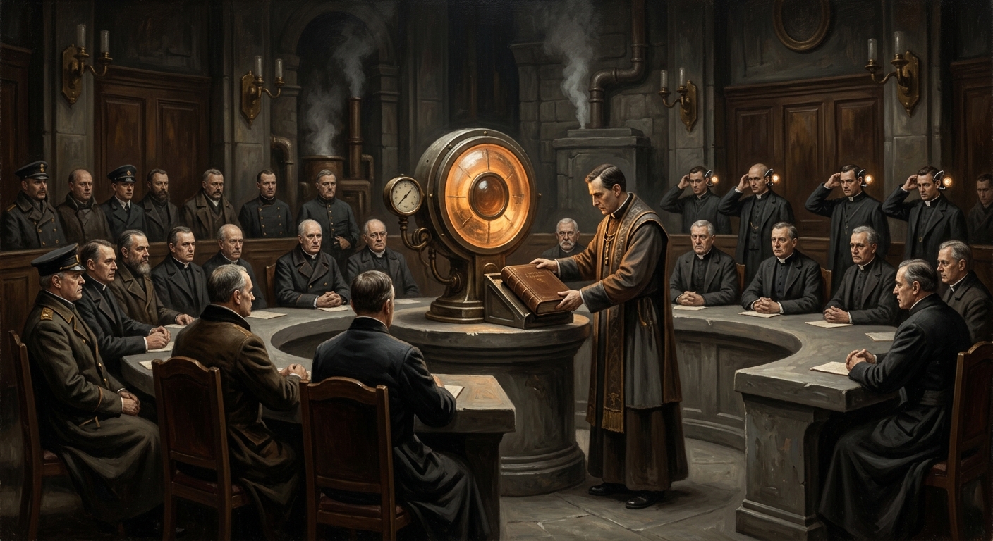 Eighth Doctrinal Congress — Eighth Doctrinal Congress, rendered as oil-painting.