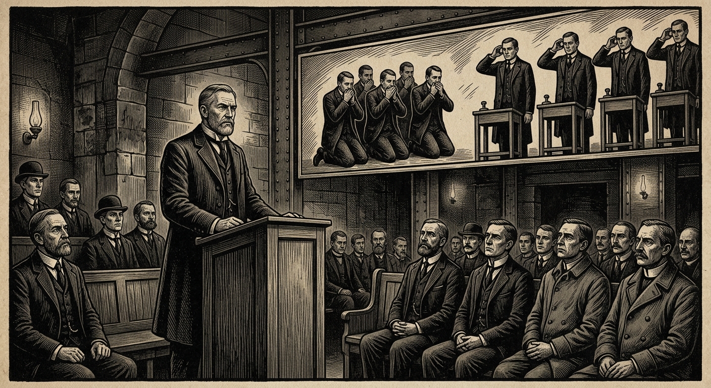 Eighth Doctrinal Congress — On Severian’s Proposition, rendered as woodcut.