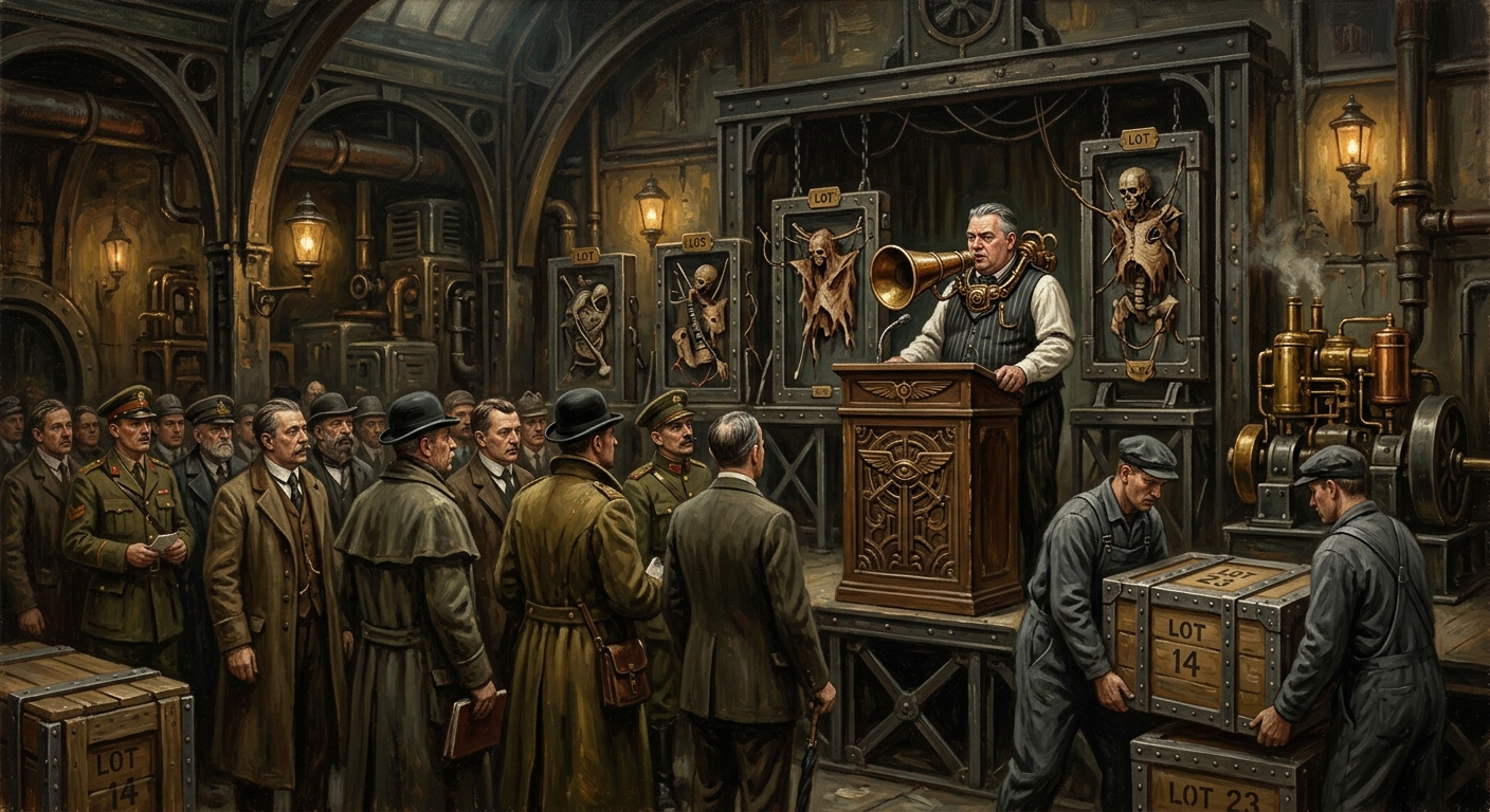 First Relic Auctions of Amsterdam — First Relic Auctions of Amsterdam, rendered as oil-painting.