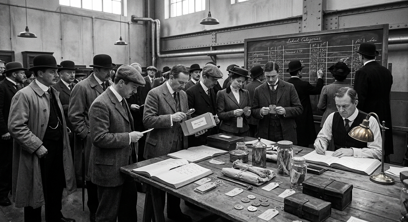 First Relic Auctions of Amsterdam — On the Conditions That Made Sale Possible, rendered as photograph.