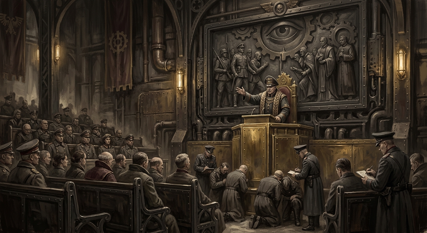 Fourth Doctrinal Congress — Fourth Doctrinal Congress, rendered as oil-painting.