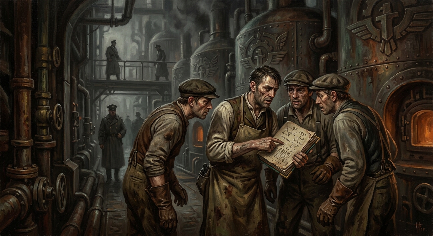 Fuel Is Chemistry — Fuel Is Chemistry, rendered as oil-painting.