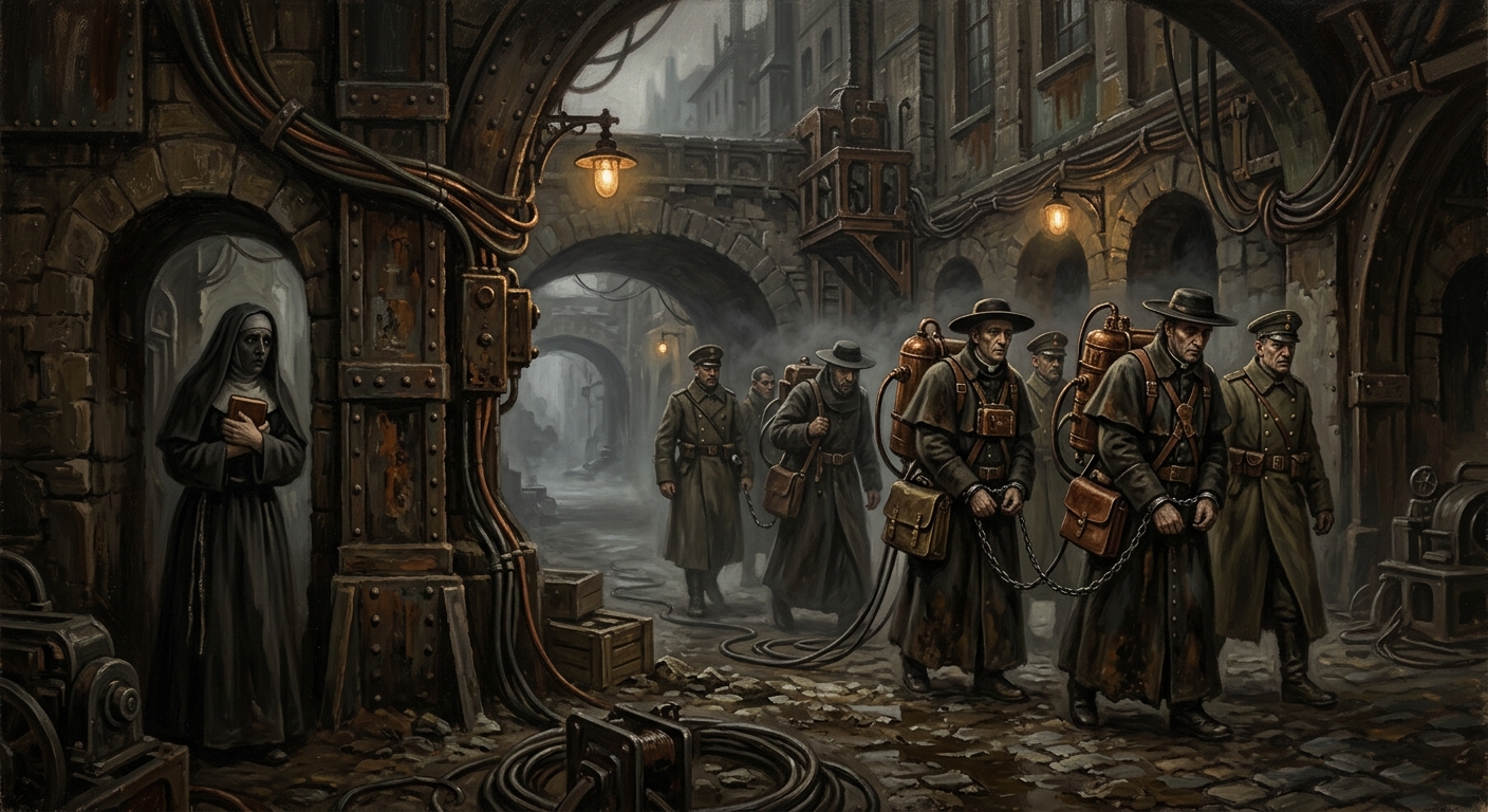 Grodzka Gate — Grodzka Gate, rendered as oil-painting.