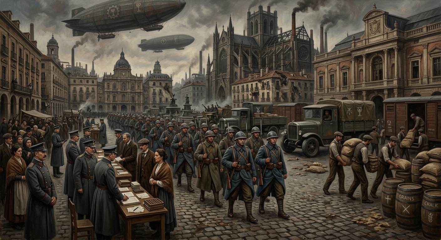 Iberian Campaigns — Iberian Campaigns, rendered as oil-painting.